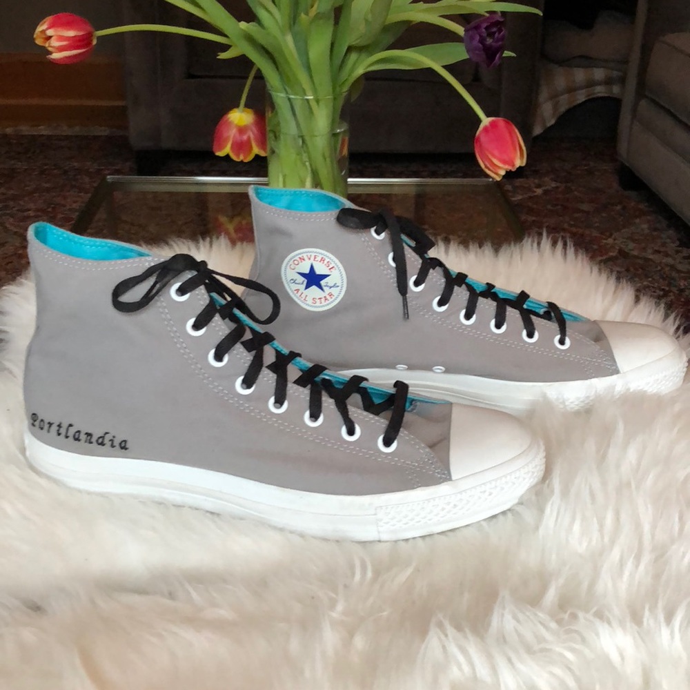 One of a kind “Portlandia” men’s Converse